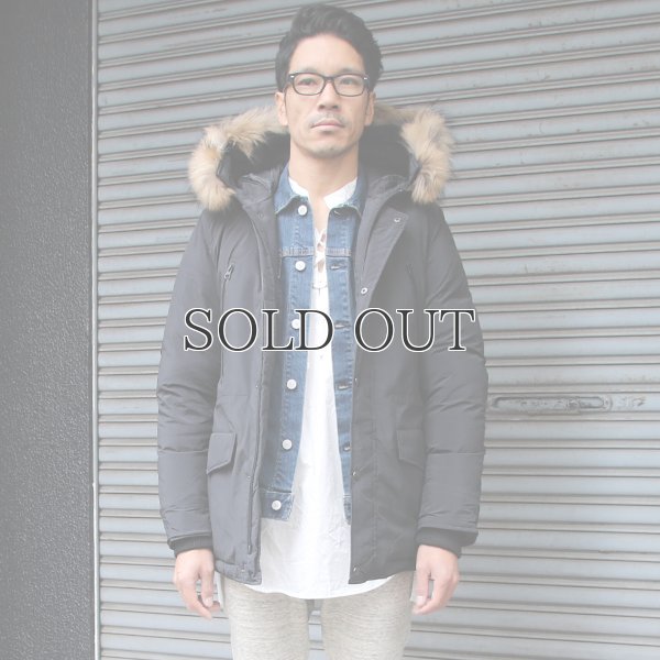 画像11: 小松精錬撥水ナイロン 脱着ファー付マウンテン　ダウンジャケット 【送料無料】 / Audience 