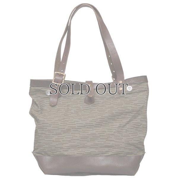 画像11: デッドストックレインカモテント生地×Leather Travel Mini Tote Bag 【送料無料】 / Upscape Audience VASCO