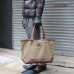 画像16: デッドストックレインカモテント生地×Leather Travel Tote Bag 【送料無料】 / Upscape Audience VASCO