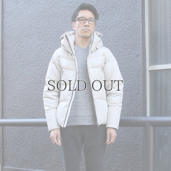 画像3: 『ダウン&フェザー』ヘリンボーン&ウィンドペンアルピニストフードダウンジャケット 【送料無料】 / Audience