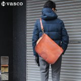 キャンバス×レザー メールバッグ【MADE IN JAPAN】『日本製』【送料無料】  / vasco