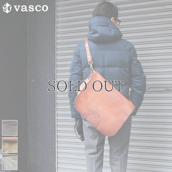 画像1: キャンバス×レザー メールバッグ【MADE IN JAPAN】『日本製』【送料無料】  / vasco