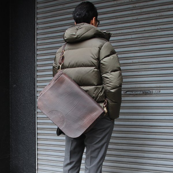 画像3: キャンバス×レザー メールバッグ【MADE IN JAPAN】『日本製』【送料無料】  / vasco