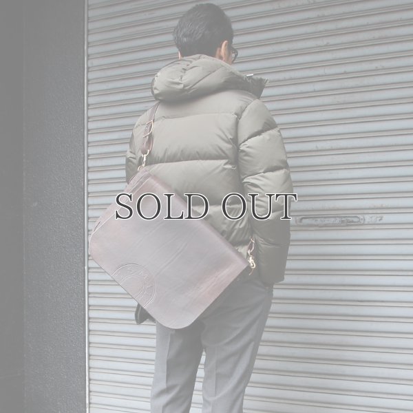 画像3: キャンバス×レザー メールバッグ【MADE IN JAPAN】『日本製』【送料無料】  / vasco