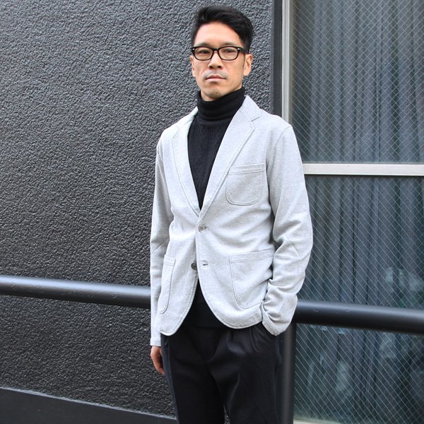 画像6: ミラノリブ2ボタンテーラードジャケット【MADE IN JAPAN】『日本製』 / Upscape Audience