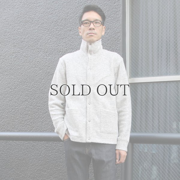 画像11: イタリア製ファブリックスライバーニットミルドハイネックスナップジャケット【MADE IN JAPAN】『日本製』【送料無料】/ Upscape Audience