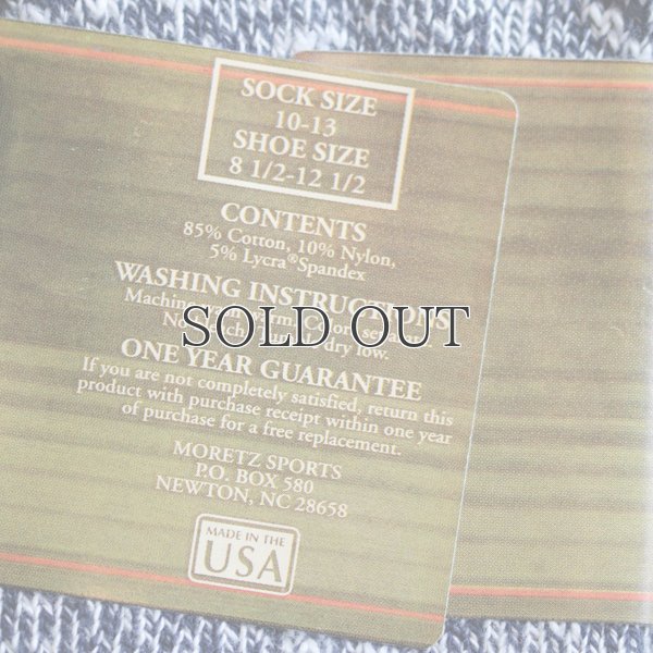 画像4: MORETZ SPORTS SUMMIT/ミックスソックス-Short Size-【MADE IN U.S.A】『米国製』/ デッドストック