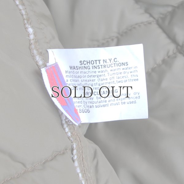 画像14: Schott（ショット）/ ダウンジャケット【MADE IN U.S.A】『米国製』/ デッドストック