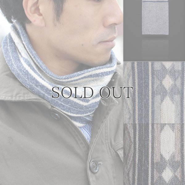 画像4: フィッシャーマンズブランケットリバーシブルネックウォーマー/キャップ【MADE IN JAPAN】 / Upscape Audience