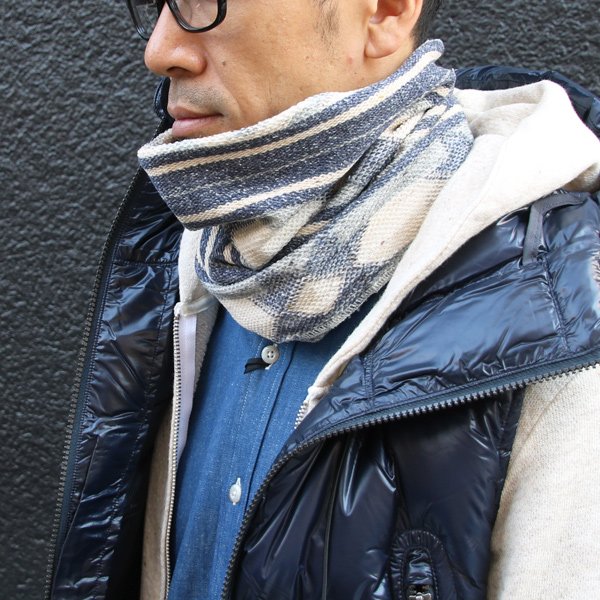 画像3: 【RE PRICE/価格改定】フィッシャーマンズブランケットリバーシブルネックウォーマー/キャップ【MADE IN JAPAN】 / Upscape Audience