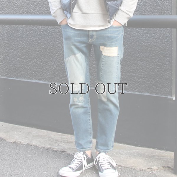 画像10: BIGレッドライン ストレッチデニム 68Sヴィンテージリペアアンクルパンツ/Audience