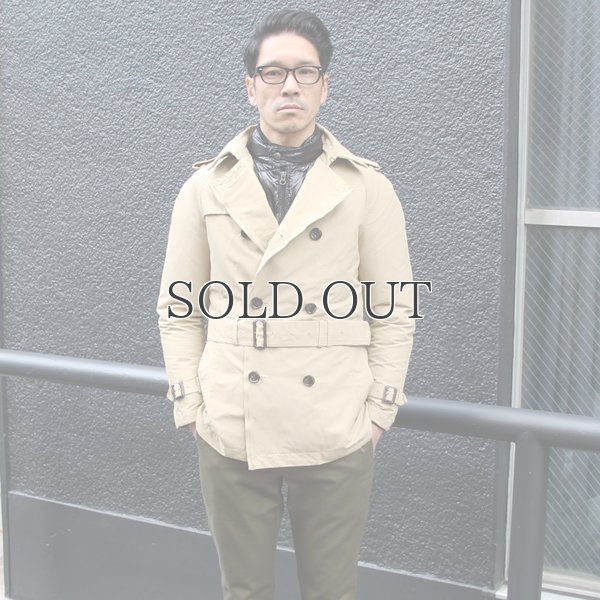 画像10: ウォッシンググログランワイヤーアクションショートトレンチコート 【送料無料】 / Audience