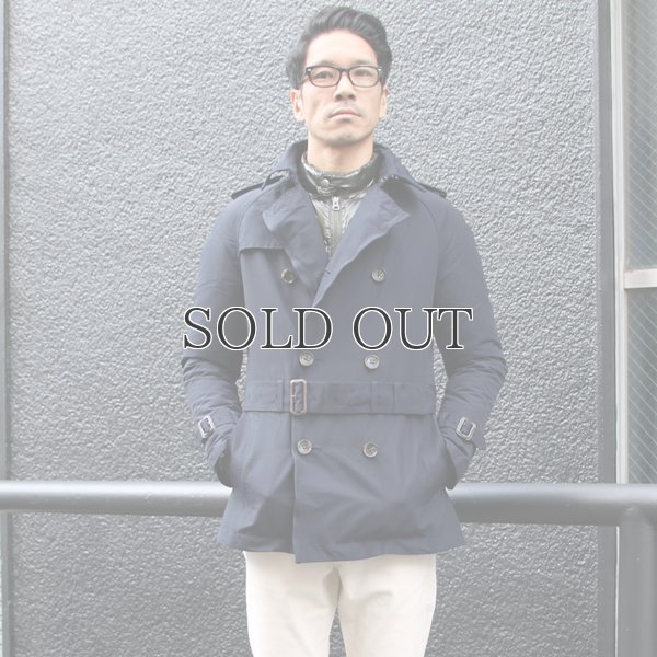 画像8: ウォッシンググログランワイヤーアクションショートトレンチコート 【送料無料】 / Audience