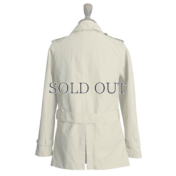 画像13: ウォッシンググログランワイヤーアクションショートトレンチコート 【送料無料】 / Audience