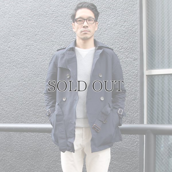 画像9: ウォッシンググログランワイヤーアクションショートトレンチコート 【送料無料】 / Audience