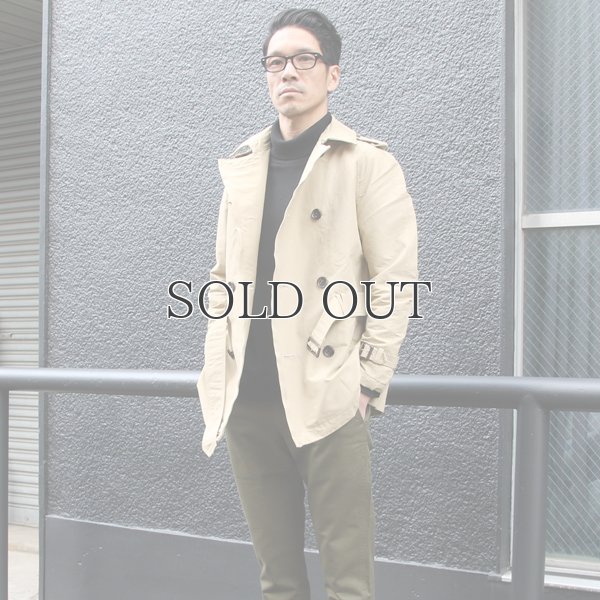 画像11: ウォッシンググログランワイヤーアクションショートトレンチコート 【送料無料】 / Audience