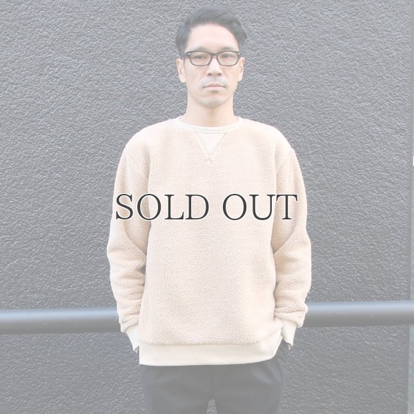 画像7: ソフトタッチボアフリース ガゼットC/N　LS【MADE IN JAPAN】『日本製』/ Upscape Audience