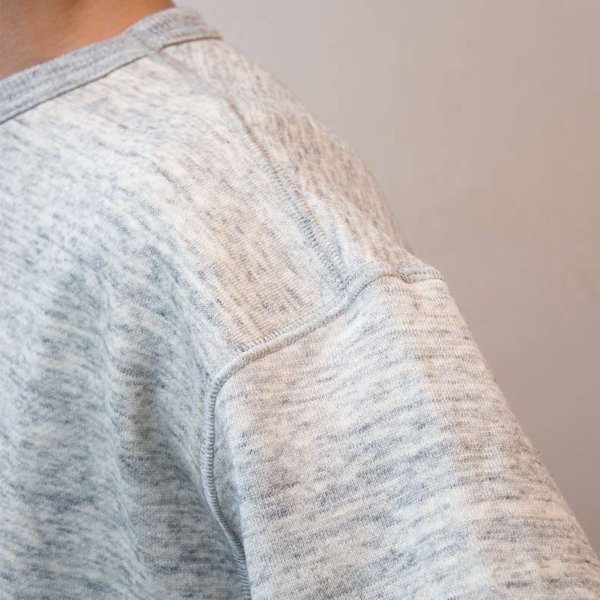 画像6: 度詰裏毛ドロップショルダークルーネック長袖スウェット【MADE IN JAPAN】『日本製』/ Upscape Audience