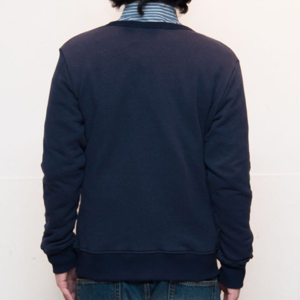 画像11: 【RE PRICE / 価格改定】ソフトエアー裏毛ノーカラーブルゾン【MADE IN JAPAN】『日本製』/ Upscape Audience