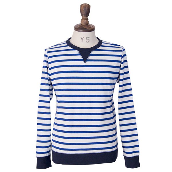 画像10: 【RE PRICE/価格改定】BSQボーダークルーネック長袖ガゼットカットソー【MADE IN JAPAN】『日本製』/ Upscape Audience