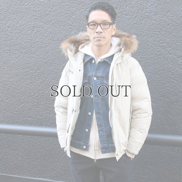 画像7: 『ダウン＆フェザー』小松精錬撥水ナイロン脱着ファー付N2Bダウンジャケット 【送料無料】 / Audience