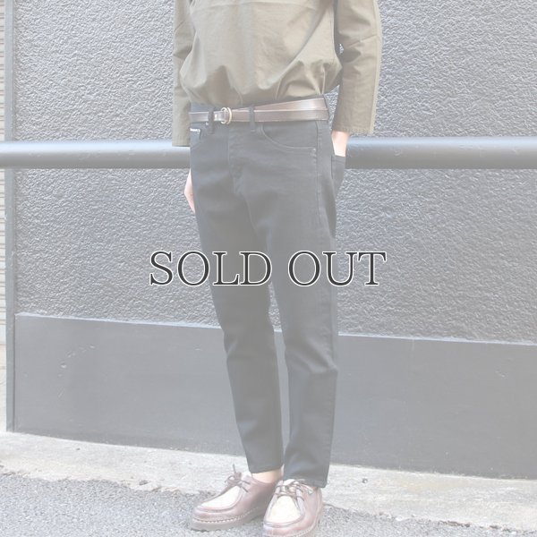 画像3: 黒×黒セルヴィッチ（赤耳）ストレッチデニムアンクルパンツ『日本製』【送料無料】  / Upscape Audience