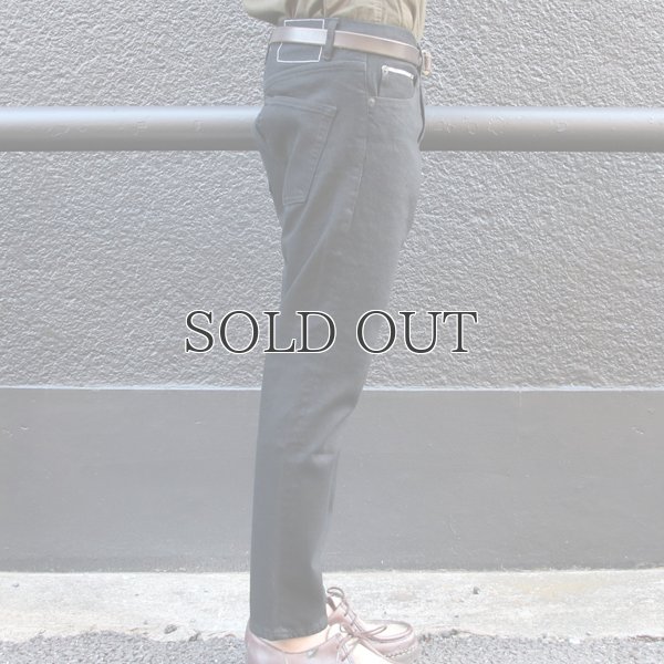 画像6: 黒×黒セルヴィッチ（赤耳）ストレッチデニムアンクルパンツ『日本製』【送料無料】  / Upscape Audience