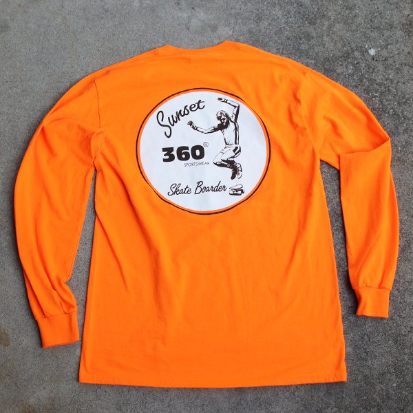 画像14: 【RE PRICE / 価格改定】360°SPORTS WEAR（スリーシックスティスポーツウェア） "CIRCLE" 6oz米綿丸胴L/S Tee/ Audience