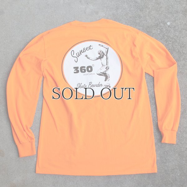 画像14: 【RE PRICE / 価格改定】360°SPORTS WEAR（スリーシックスティスポーツウェア） "CIRCLE" 6oz米綿丸胴L/S Tee/ Audience
