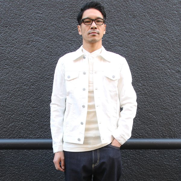 画像15: ヴィンテージウォッシュストレッチデニム3RDタイプシワ加工Gジャン 【送料無料】 / Audience