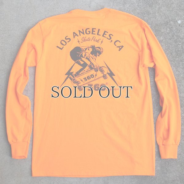 画像10: 360°SPORTS WEAR（スリーシックスティスポーツウェア） "LA" 6oz米綿丸胴L/S Tee/ Audience