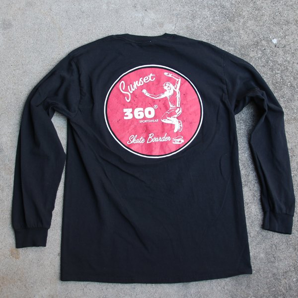 画像12: 【RE PRICE / 価格改定】360°SPORTS WEAR（スリーシックスティスポーツウェア） "CIRCLE" 6oz米綿丸胴L/S Tee/ Audience