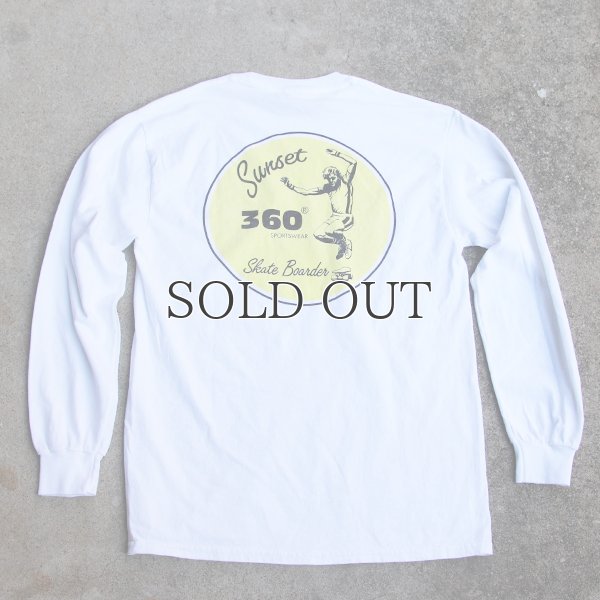 画像16: 【RE PRICE / 価格改定】360°SPORTS WEAR（スリーシックスティスポーツウェア） "CIRCLE" 6oz米綿丸胴L/S Tee/ Audience