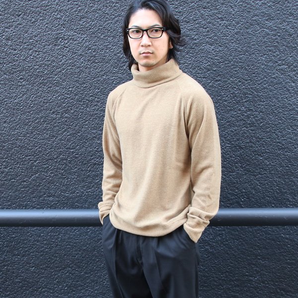 画像8: 【RE PRICE/価格改定】9Gスパン起毛タートルネック長袖ニットソー【MADE IN JAPAN】『日本製』/ Upscape Audience