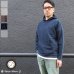 画像1: スウェット サドルショルダー フードプルオーバー L/S 【MADE IN JAPAN】『日本製』/ Upscape Audience (1)