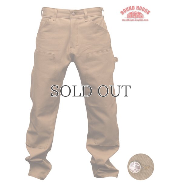 画像13: ダブルニーペインターダックパンツ / ROUND HOUSE