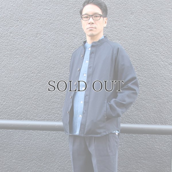 画像7: ヘビーツイルラグランスリーブ マオカラージャケット『日本製』  / Upscape Audience