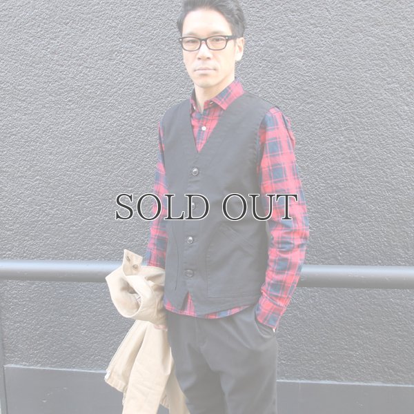 画像6: ヘビーオックスVネック4Bベスト【MADE IN JAPAN】『日本製』/ Upscape Audience