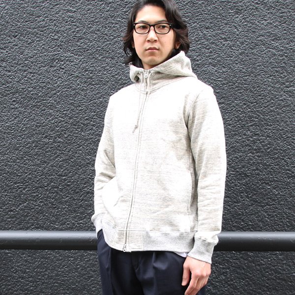 画像10: 【RE PRICE/価格改定】度詰裏毛フードスタンドブルゾン 【MADE IN JAPAN】『日本製』/ Upscape Audience