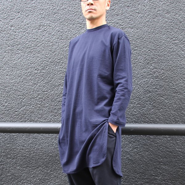 画像18: 【RE PRICE/価格改定】シアサッカー天竺 2Way ロング9/Sシャツカットソー『日本製』Upscape Audience