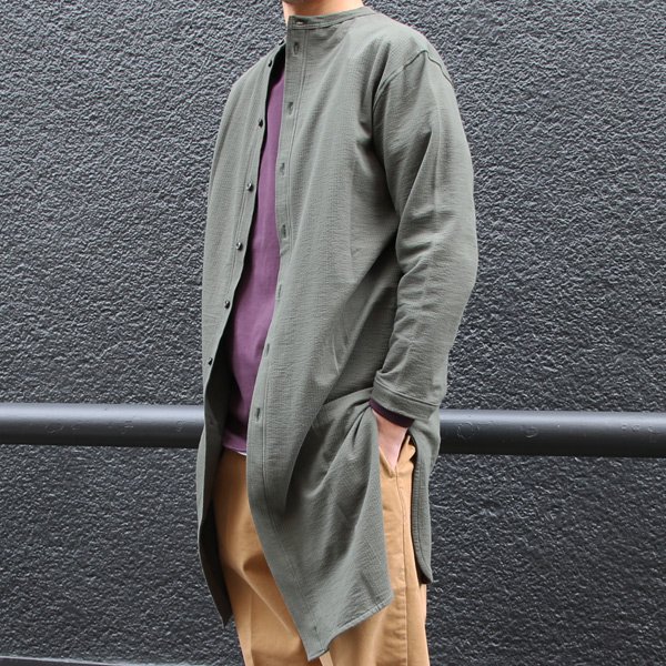 画像17: 【RE PRICE/価格改定】シアサッカー天竺 2Way ロング9/Sシャツカットソー『日本製』Upscape Audience