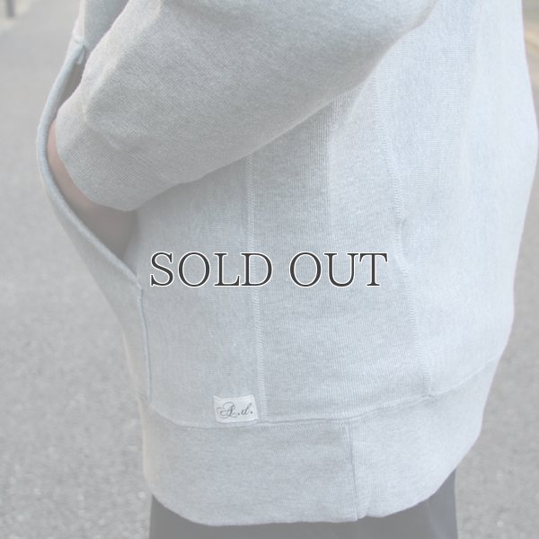 画像12: ヴィンテージ裏毛 スタンドZIPフードプルオーバー 9/S スウェット 【MADE IN TOKYO】『東京製』/ Upscape Audience