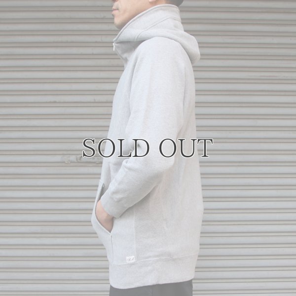 画像8: ヴィンテージ裏毛 スタンドZIPフードプルオーバー 9/S スウェット 【MADE IN TOKYO】『東京製』/ Upscape Audience