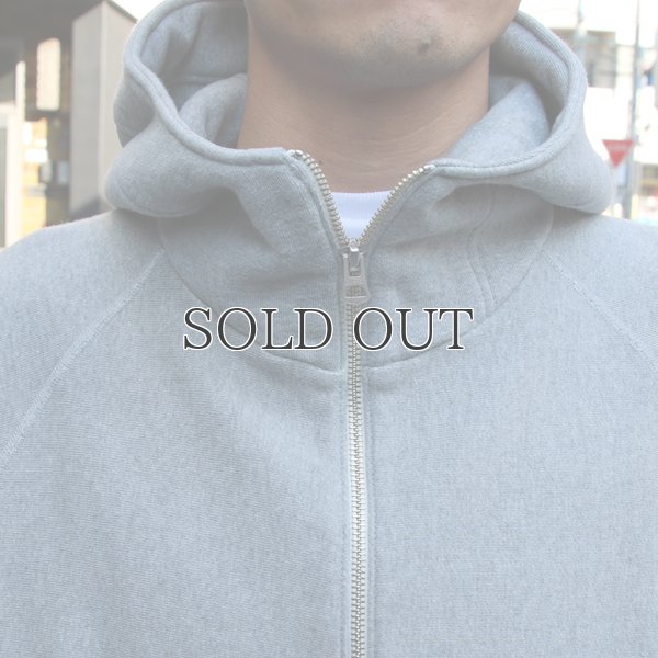 画像11: ヴィンテージ裏毛 スタンドZIPフードプルオーバー 9/S スウェット 【MADE IN TOKYO】『東京製』/ Upscape Audience
