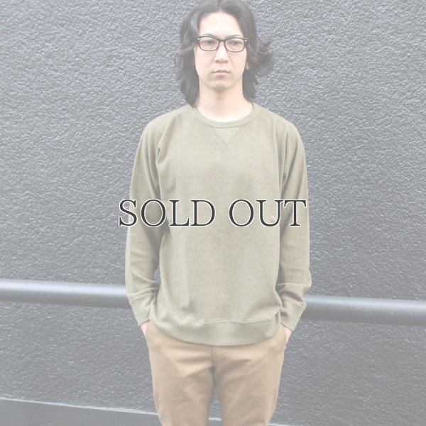 画像8: ヴィンテージパイル天竺 サドルショルダー C/Nガゼット L/S カットソー【MADE IN TOKYO】『東京製』 / Upscape Audience