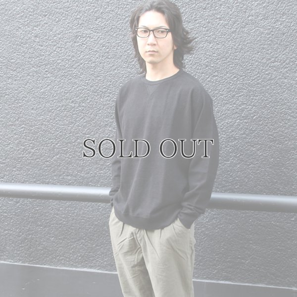 画像9: ヴィンテージパイル天竺 サドルショルダー C/Nガゼット L/S カットソー【MADE IN TOKYO】『東京製』 / Upscape Audience