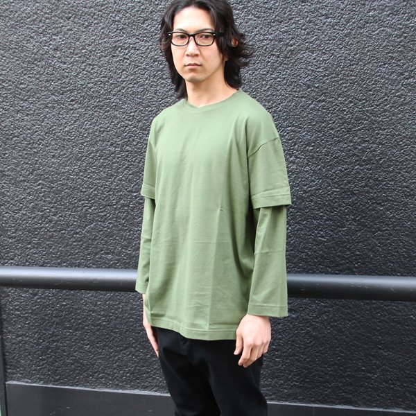 画像13: 【RE PRICE/価格改定】クラシック天竺 ベースボールネック Wスリーブ9/Sカットソー『日本製』Upscape Audience