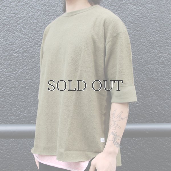 画像5: ヴィンテージパイル天竺 ヘムラウンド 5/S カットソー【MADE IN TOKYO】『東京製』/ Upscape Audience