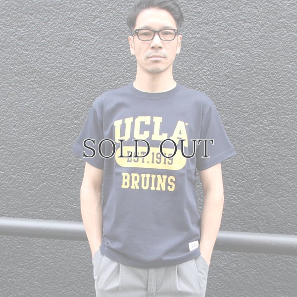 画像3: 6.2oz丸胴UCLA"EST1919"オールドプリントTEE / Audience