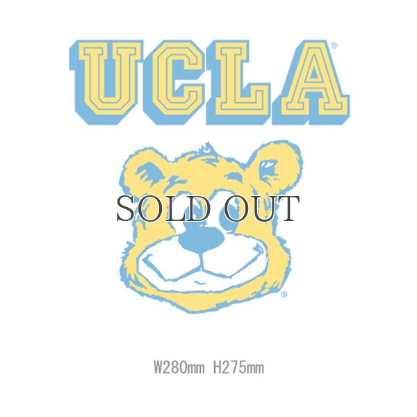 画像8: 6.2oz丸胴UCLA"BEAR"オールドプリントTEE / Audience